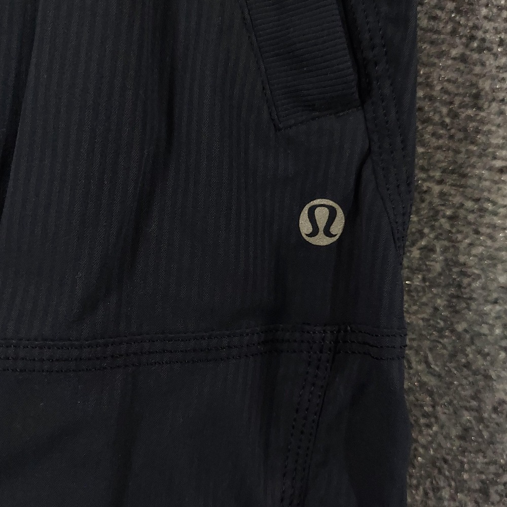 Lululemon Athletica Pants Womens 6 Blue Lightweight Ruched Jogger Drawstring - Picture 4 of 9